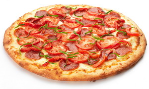 Пицца с ветчиной